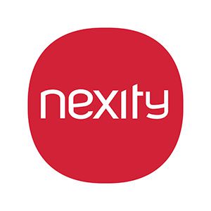 logo Nexity, client d'Apis, expert en gestion d'actif immobilier